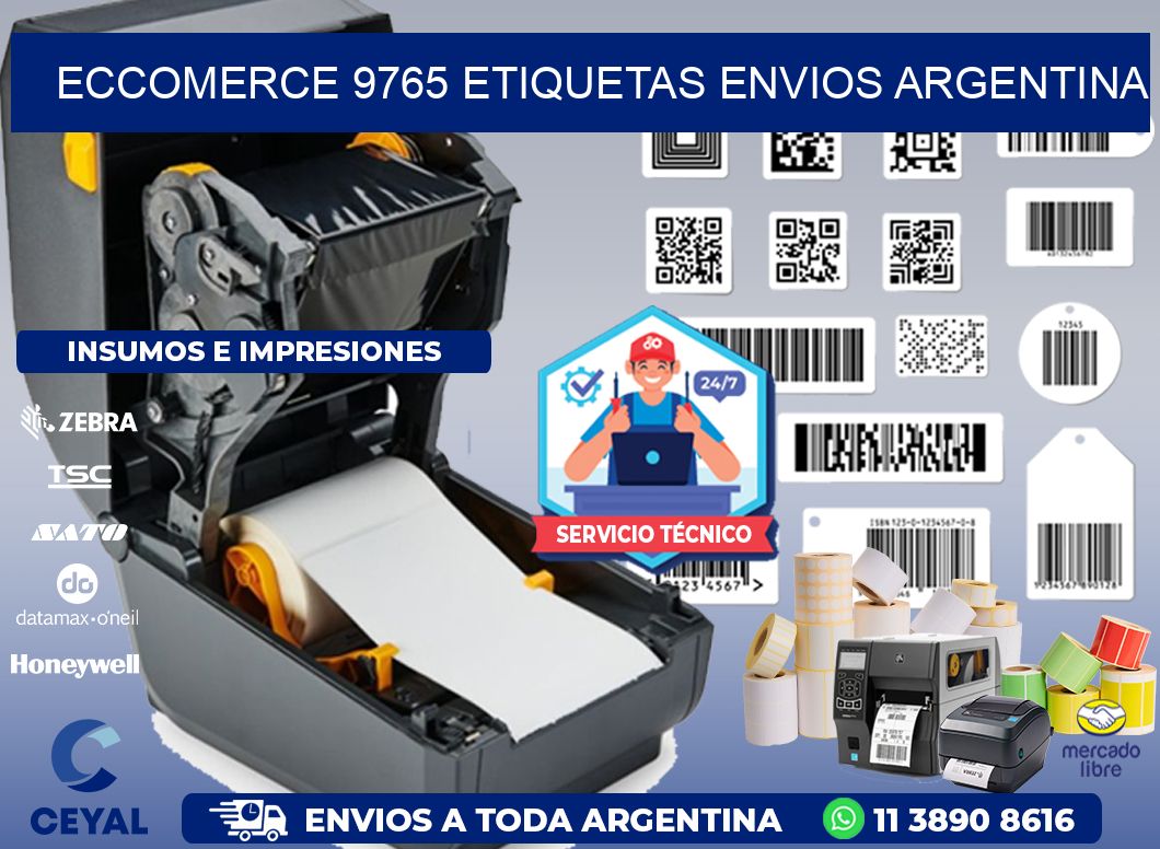 ECCOMERCE 9765 ETIQUETAS ENVIOS ARGENTINA