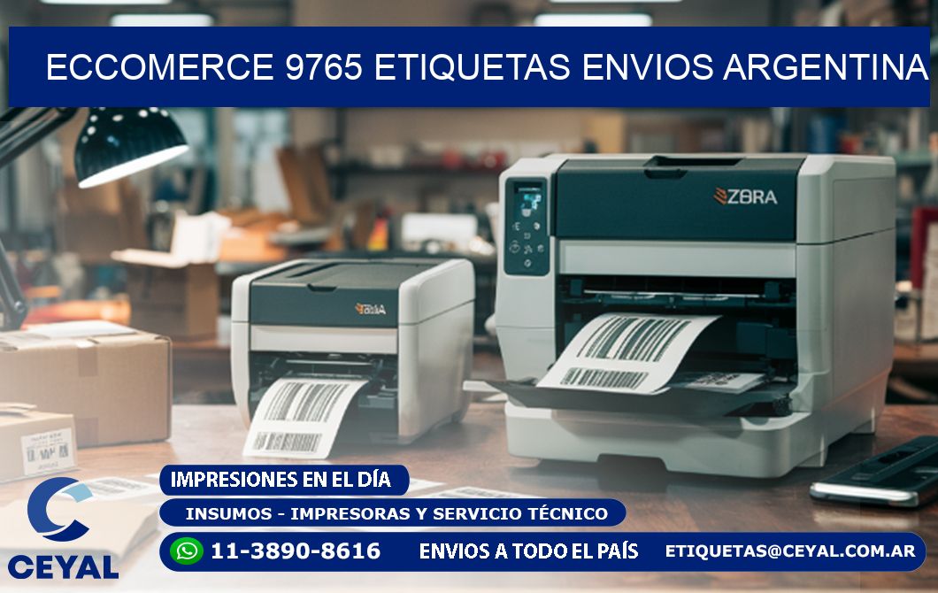 ECCOMERCE 9765 ETIQUETAS ENVIOS ARGENTINA