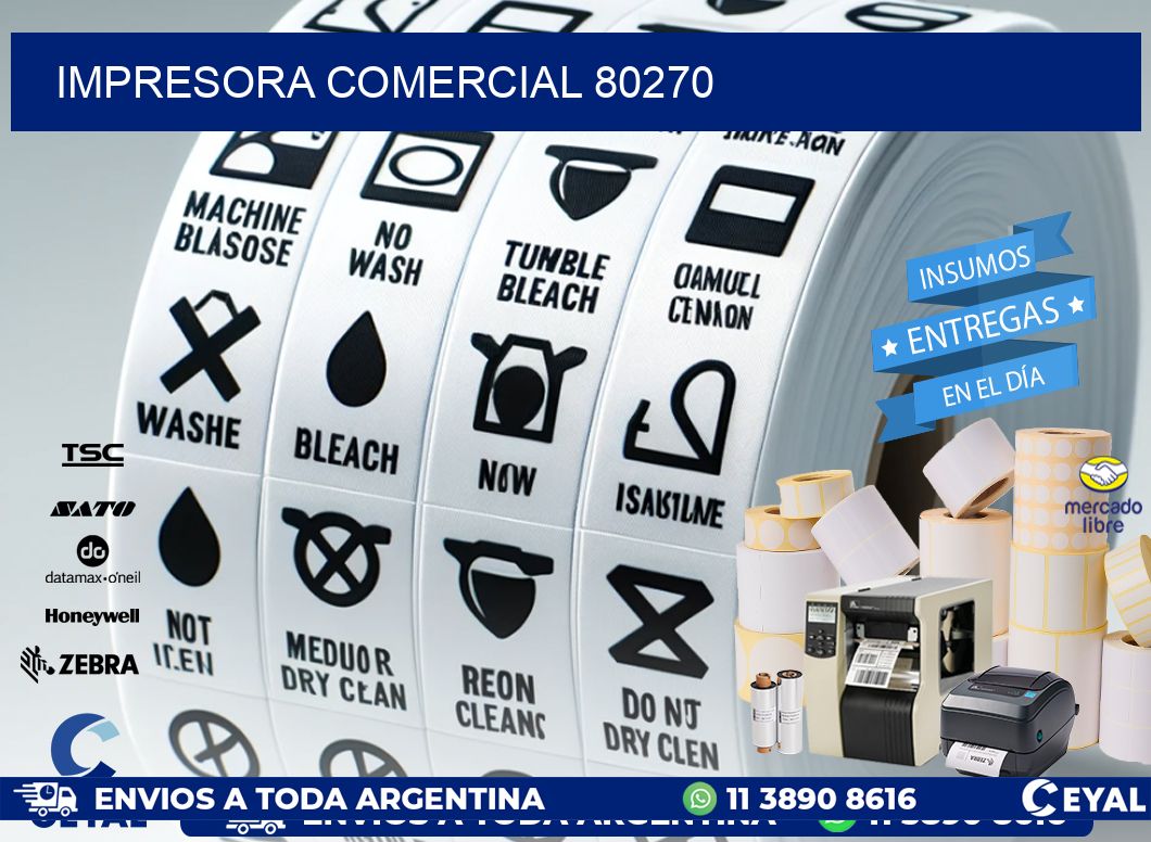 IMPRESORA COMERCIAL 80270