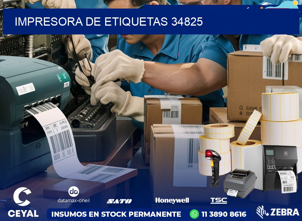 IMPRESORA DE ETIQUETAS 34825