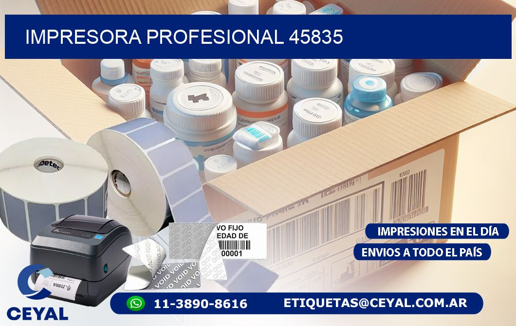 IMPRESORA PROFESIONAL 45835