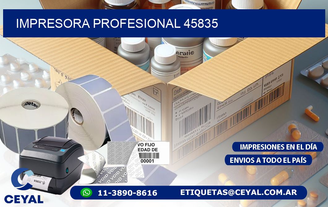 IMPRESORA PROFESIONAL 45835