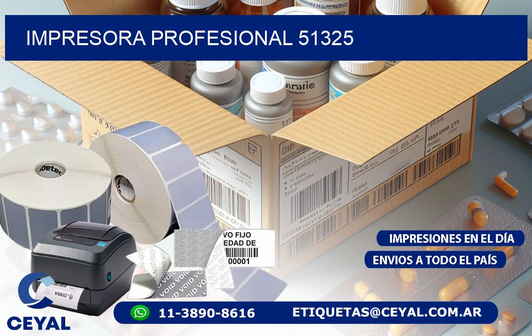 IMPRESORA PROFESIONAL 51325