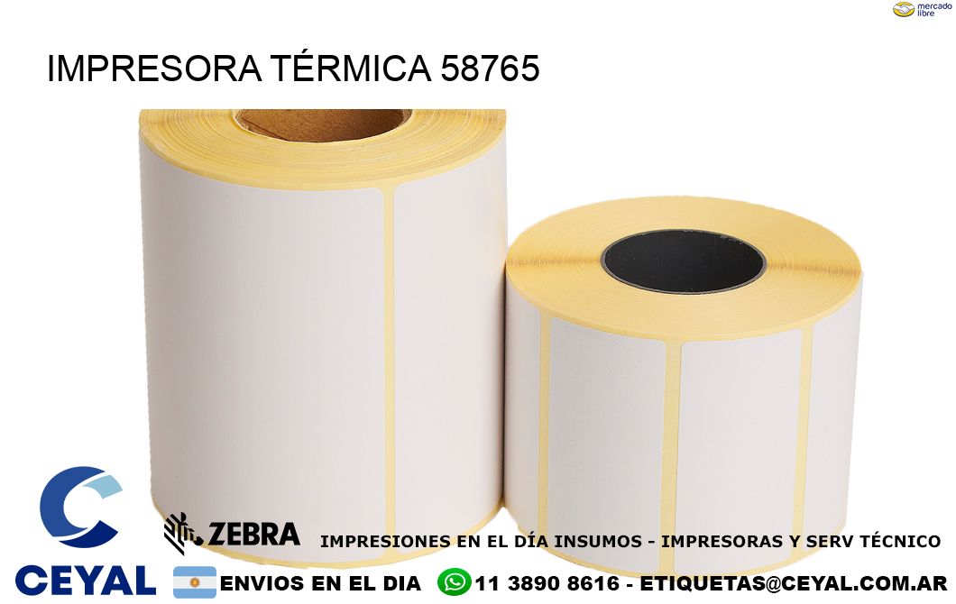 IMPRESORA TÉRMICA 58765