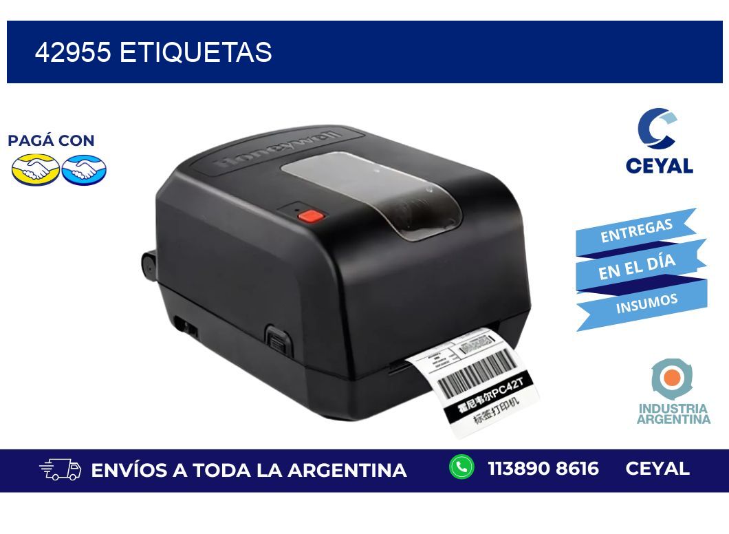 42955 ETIQUETAS